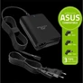 Kép 1/6 - Advance Notebook töltő - Universal Charger for ASUS Laptops (90W, 4 csatlakozó, automata feszültség érzékelés, fekete)