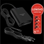 Kép 1/6 - Advance Notebook töltő - Universal Charger for LENOVO Laptops (90W, 4 csatlakozó, automata feszültség érzékelés, fekete)