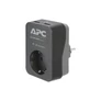 Kép 1/6 - APC SurgeArrest 1 Outlet 2USB Black 230V