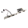 Kép 1/3 - LANBERG PCE-DB9-004 PCI Express-COM card