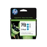 Kép 1/2 - HP 712 3-Pack 29-ml Cyan DesignJet Ink