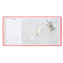Kép 2/5 - Iratrendező A4, 7,5cm,lapraszerelt, Bluering® Smart piros