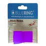 Kép 1/3 - Jelölőcímke 25x45mm, 50lap, műanyag Bluering®, lila