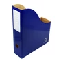 Kép 3/5 - Iratpapucs 8cm, mikrohullámú karton Bluering®, kék