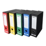 Kép 2/2 - Tokos iratrendező A4, 8cm, Foroffice piros
