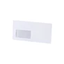Kép 1/2 - Boríték LA4 enyvezett bélésnyomott bal ablakos 35x90mm A20B20 Bluering® fehér
