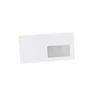 Kép 1/2 - Boríték LA4 enyvezett bélésnyomott jobb ablakos 45x90mm 110 × 220mm J20A15 Bluering® fehér