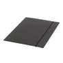 Kép 1/2 - Gumis mappa A4, 400g. karton Fornax Glossy fekete