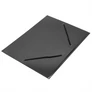 Kép 2/2 - Gumis mappa A4, 400g. karton Fornax Glossy fekete