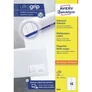 Kép 1/6 - Etikett címke, 105 x42,3mm, univerzális, 14 címke/ív, 100 ív/doboz, Avery fehér