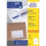 Kép 3/6 - Etikett címke, 210 x297mm, univerzális, 1 címke/ív, 100 ív/doboz, Avery fehér