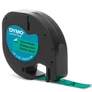 Kép 2/2 - Feliratozógép szalag Dymo Letratag S0721640/59425 12mmx4m ORIGINAL zöld