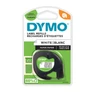 Kép 2/3 - Feliratozógép szalag Dymo Letratag S0721510/59421 papír 12mmx4m, ORIGINAL fekete/fehér
