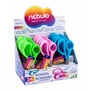 Kép 3/3 - Olló 14cm, kerekített heggyel, ergonomikus, iskolai, Nebulo