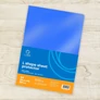 Kép 2/4 - Genotherm `L` A4, 80 micron kék 25 db/csomag, Bluering®,
