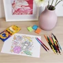 Kép 4/4 - Színes ceruza készlet, kétvégű duocolor 12/24 szín Bluering® 24 klf. szín, Bálnás