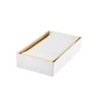 Kép 2/2 - Etikett mátrix címke 127x36mm, 1pályás Bluering® 500ív/doboz