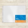 Kép 2/4 - Genotherm lefűzhető, A3, 80 micron fekvő, narancsos Bluering® 20 db/csomag,