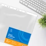 Kép 4/4 - Genotherm lefűzhető, A3, 80 micron álló, narancsos Bluering® 20 db/csomag,