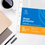 Kép 4/4 - Genotherm lefűzhető, A4, 80 micron víztiszta Bluering® 100 db/csomag,