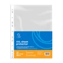 Kép 1/4 - Genotherm lefűzhető, A4, XXL 90 micron 250x310mm, Extra SZÉLES víztiszta Bluering® 50 db/csomag