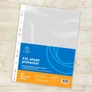 Kép 2/4 - Genotherm lefűzhető, A4, XXL 90 micron 250x310mm, Extra SZÉLES víztiszta Bluering® 50 db/csomag