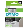 Kép 1/3 - Feliratozógép szalag Dymo D1 S0720530/45013 12mmx7m ORIGINAL fekete/fehér