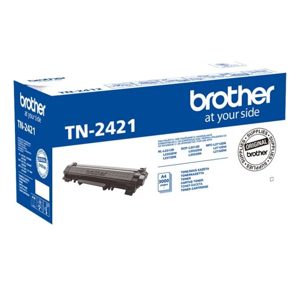 Brother TN-2421 BK fekete (BK-Black) eredeti (gyári, új) toner