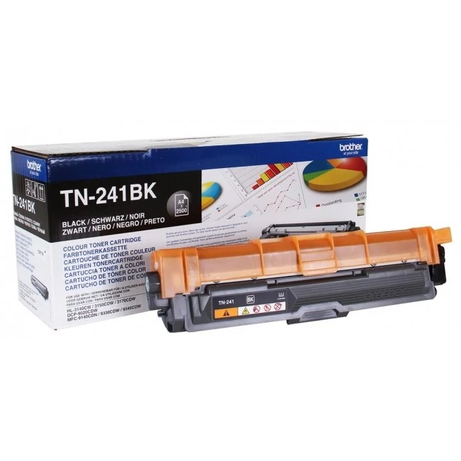 Brother TN-241 BK fekete (BK-Black) eredeti (gyári, új) toner