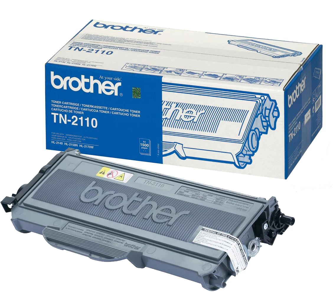 Brother TN-2110 BK fekete (BK-Black) eredeti (gyári, új) toner