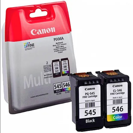 Canon PG-545 + CL-546 Multipack  (BK-Color) eredeti (gyári, új) multipack