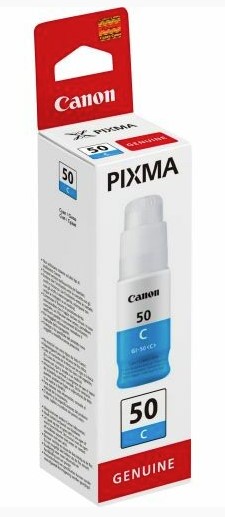 Canon GI50 CY cián (kék) (CY-Cyan) eredeti (gyári, új) tinta