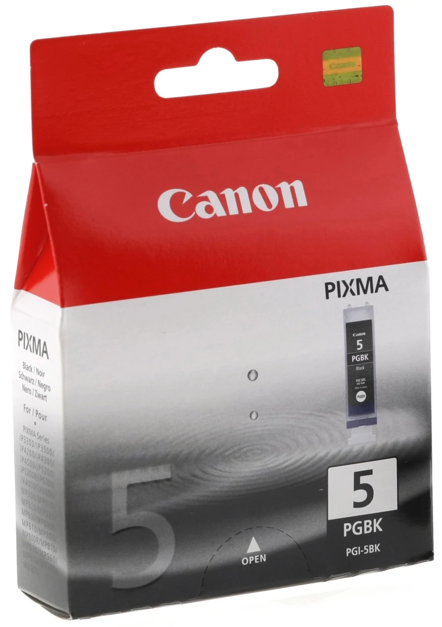 Canon PGI-5 BK fekete (BK-Black) eredeti (gyári, új) tintapatron