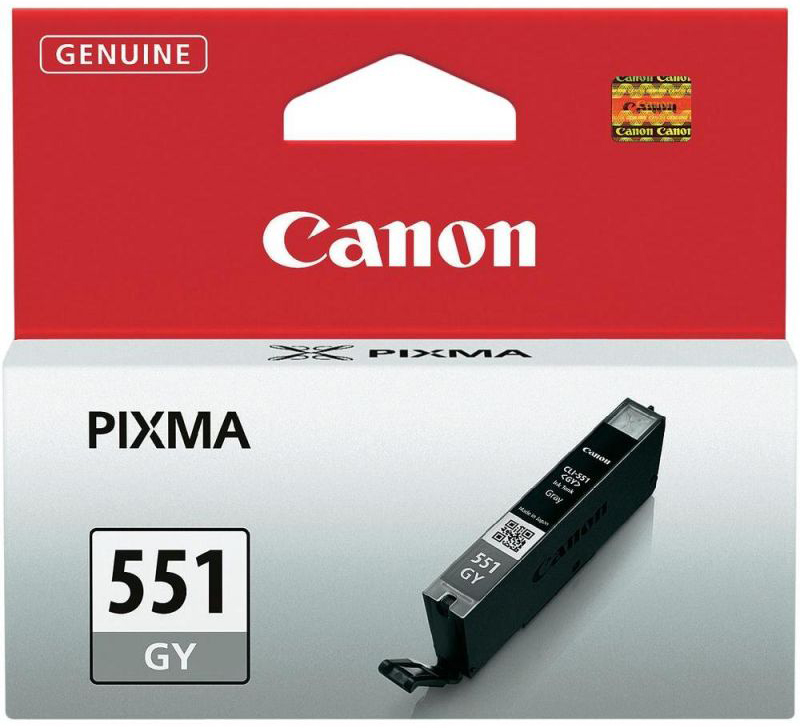 Canon CLI-551 GY szürke (GY-Gray) eredeti (gyári, új) tintapatron