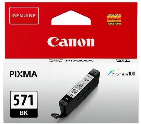 Canon CLI-571 BK fekete (BK-Black) eredeti (gyári, új) tintapatron