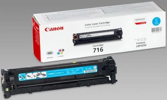 Canon CRG-716 CY cián (kék) (CY-Cyan) eredeti (gyári, új) toner