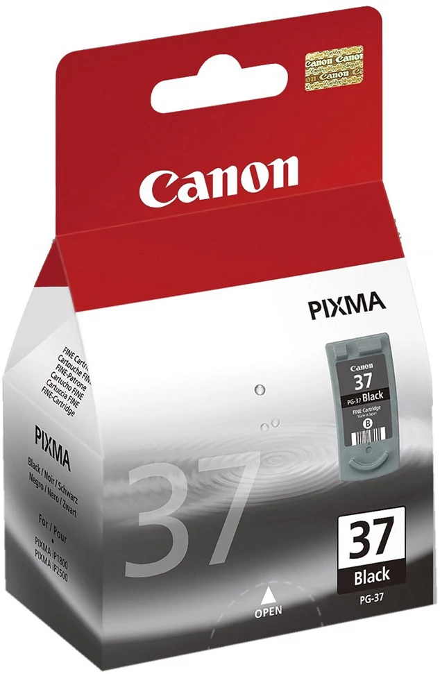 Canon PG-37 fekete (BK-Black) eredeti (gyári, új) tintapatron