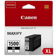 Canon PGI-1500 BK XL fekete (BK-Black) nagy kapacitású eredeti (gyári, új) tintapatron