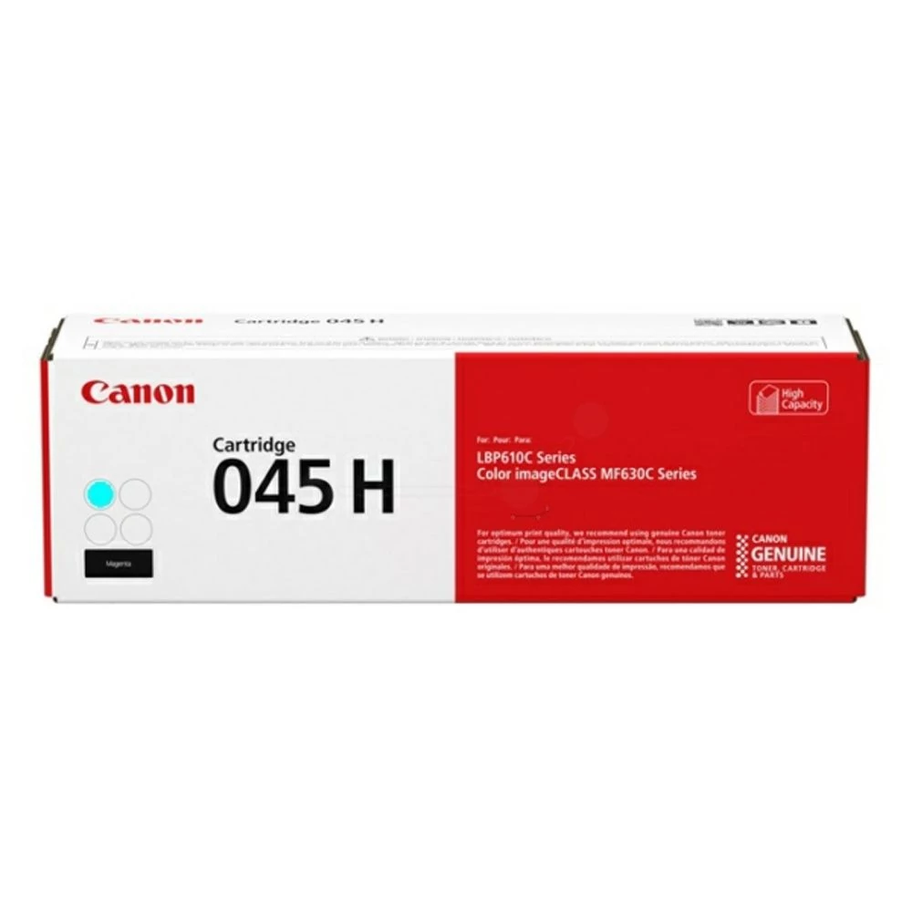 Canon CRG-045H CY cián (kék) (CY-Cyan) nagy kapacitású eredeti (gyári, új) toner