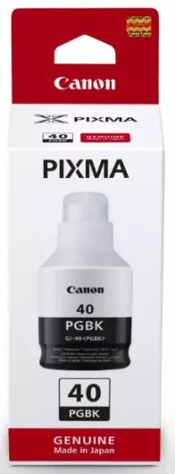 Canon GI40 BK fekete (BK-Black) eredeti (gyári, új) tinta