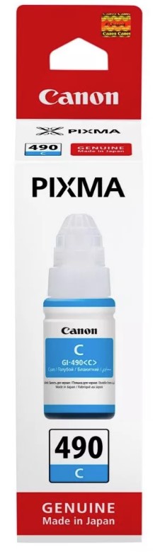 Canon GI490 CY cián (kék) (CY-Cyan) eredeti (gyári, új) tinta