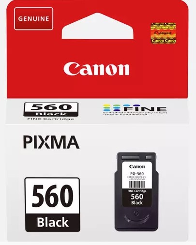 Canon PG-560 BK fekete (BK-Black) eredeti (gyári, új) tintapatron