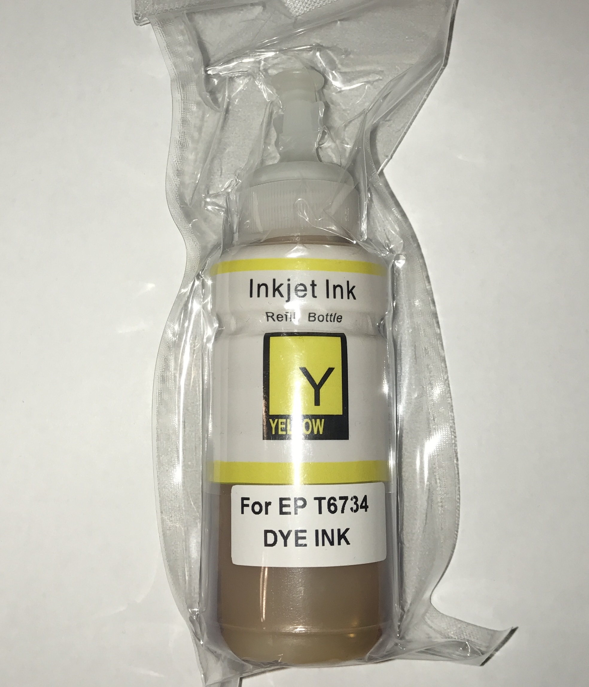 Epson T6734 YL sárga (YL-Yellow) kompatibilis (utángyártott) tinta