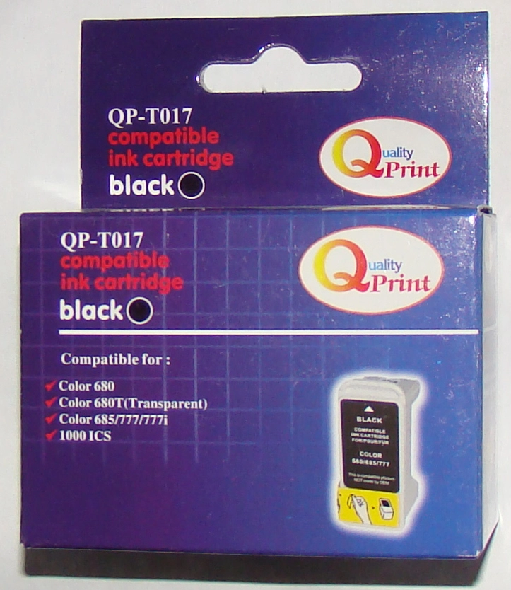 Epson T017 BK Fekete (BK-Black) kompatibilis (utángyártott) tintapatron