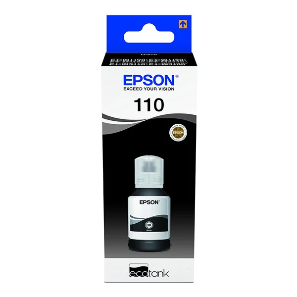 Epson T03P1 (No.110) BK fekete (BK-Black) eredeti (gyári, új) tintapalack