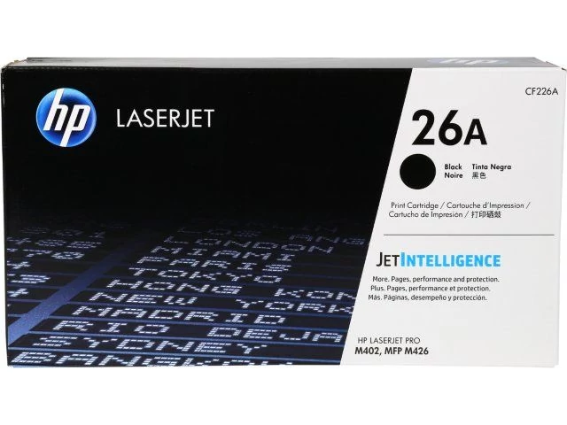 HP CF226A (No.26A) BK fekete (BK-Black) eredeti (gyári, új) toner