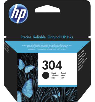 HP N9K06AE (No.304 BK) fekete (BK-Black) eredeti (gyári, új) tintapatron