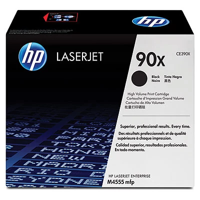 HP CE390X (No.90X) fekete (BK-Black) nagy kapacitású eredeti (gyári, új) toner