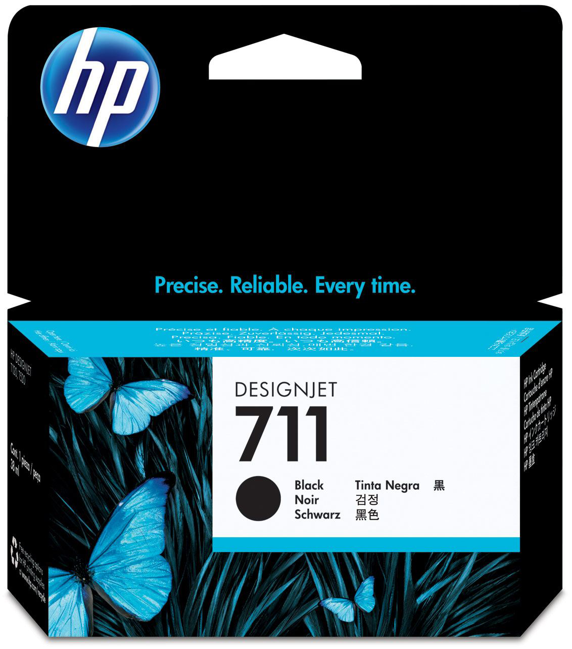 HP CZ129AE (No.711) BK fekete (BK-Black) eredeti (gyári, új) tintapatron