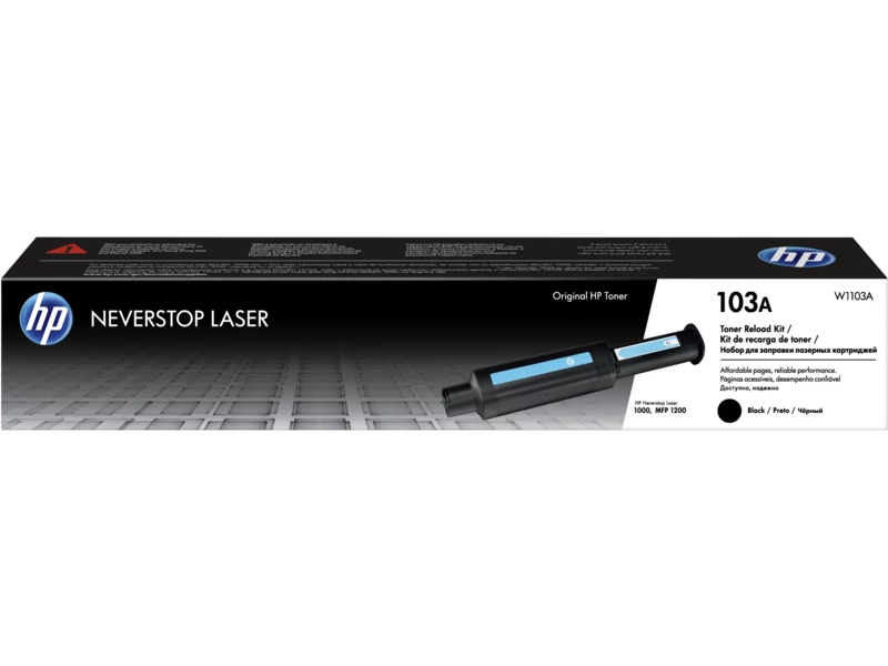 HP W1103A (No.103A) BK fekete (BK-Black) eredeti (gyári, új) toner